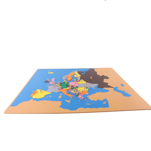 Puzzle Map of Europe | Adena | Montessori Materials